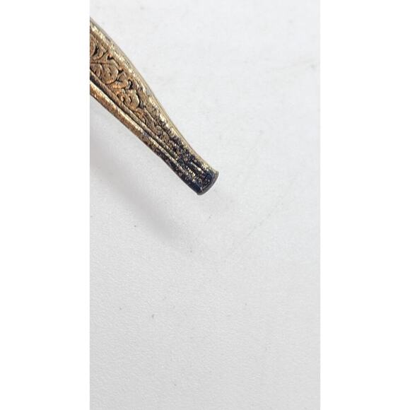 Vintage Brooch Celtic Scepter Dagger Bohemian Glass Scottish Sword England - Picture 8 of 10